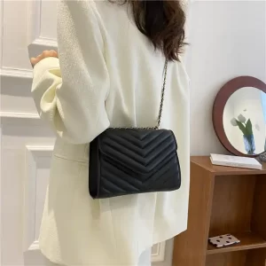 Stylish Black chain bag