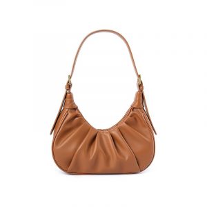 Vintage Chic Cloud Hobo Handbag-Orange