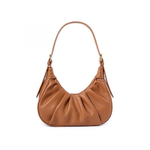 Vintage Chic Cloud Hobo Handbag-Orange