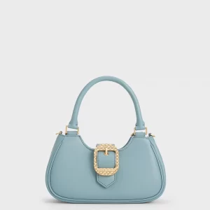 Luxury Handbag Stylish Armpit Bag-Blue