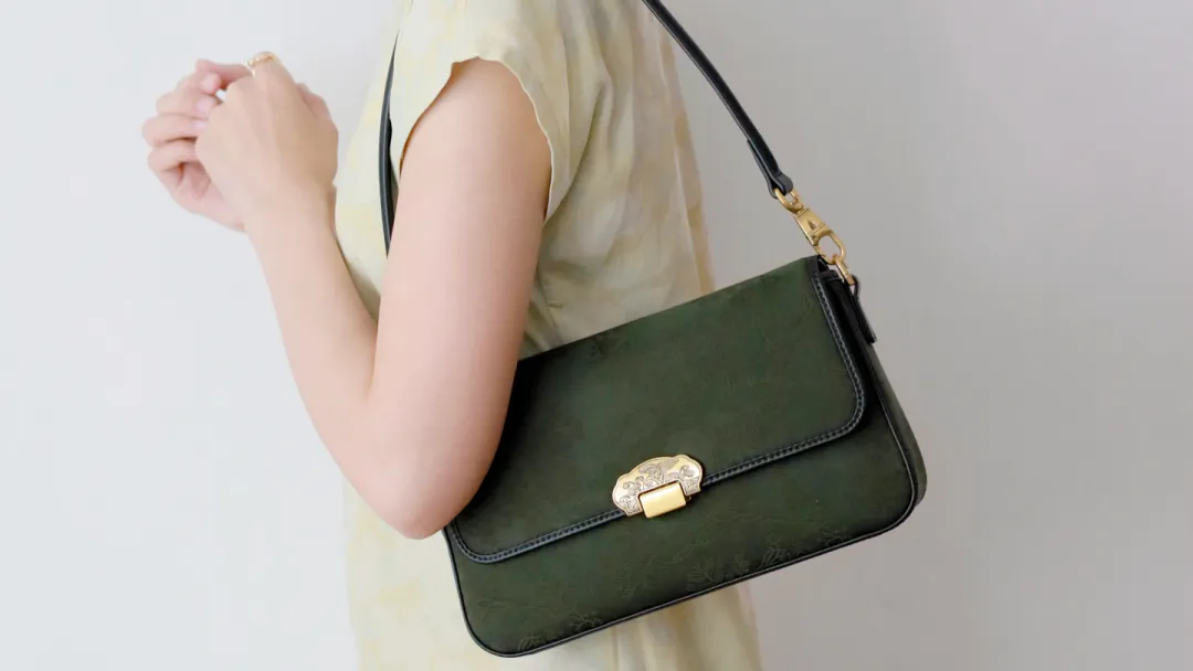 tea silk bag shoulder bag