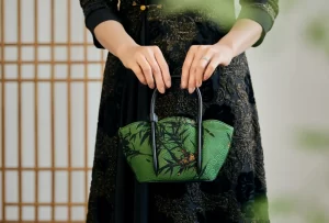 tea silk bag handbag